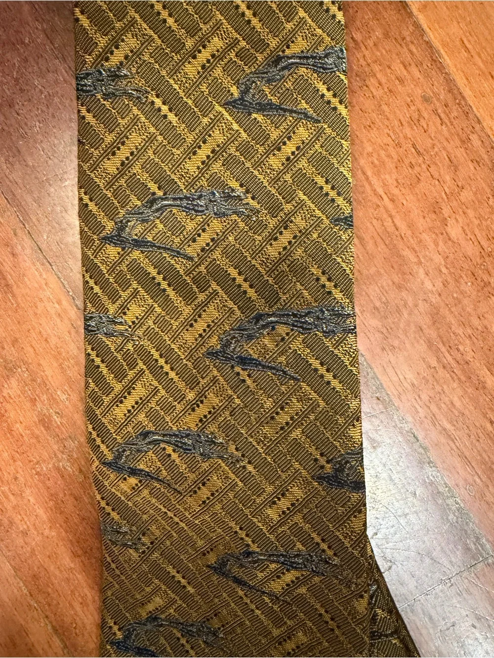 Robert Talbott Pebble Beach Concours 1996 Delage Silk Tie Collector Made USA